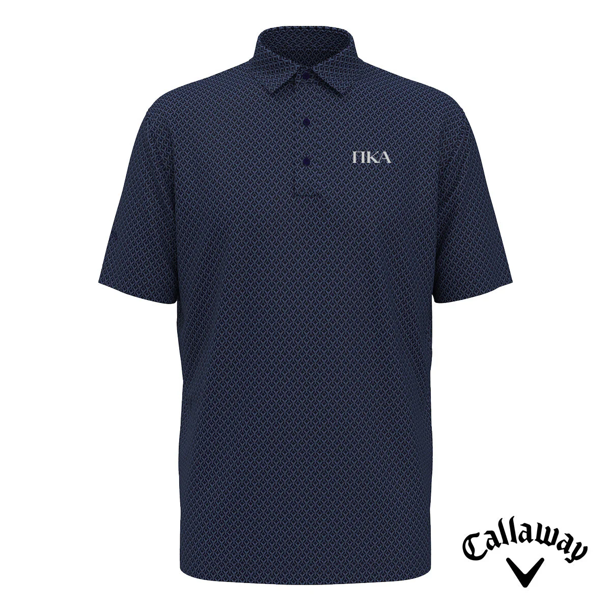 Pike Callaway Chevron Patterned Polo - Image 4