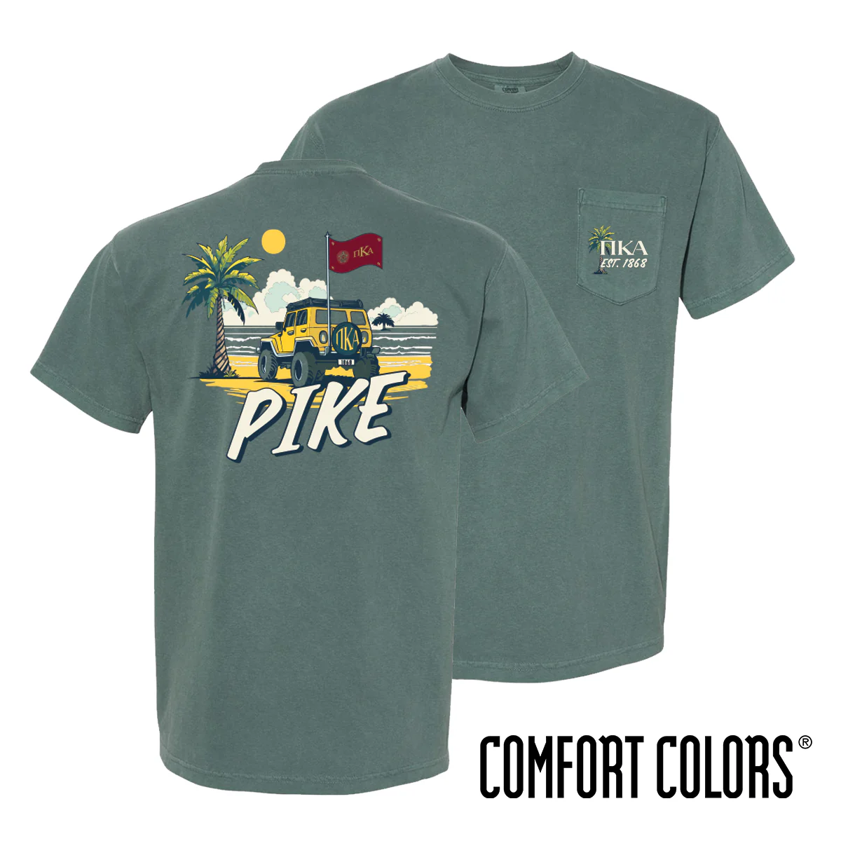 PIKE Coastal Cruiser Short Sleeve Tee