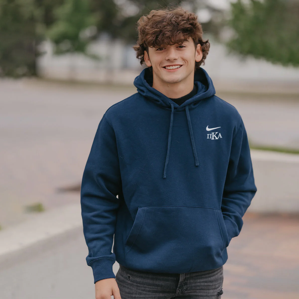 Pike Nike Embroidered Hoodie - Image 4