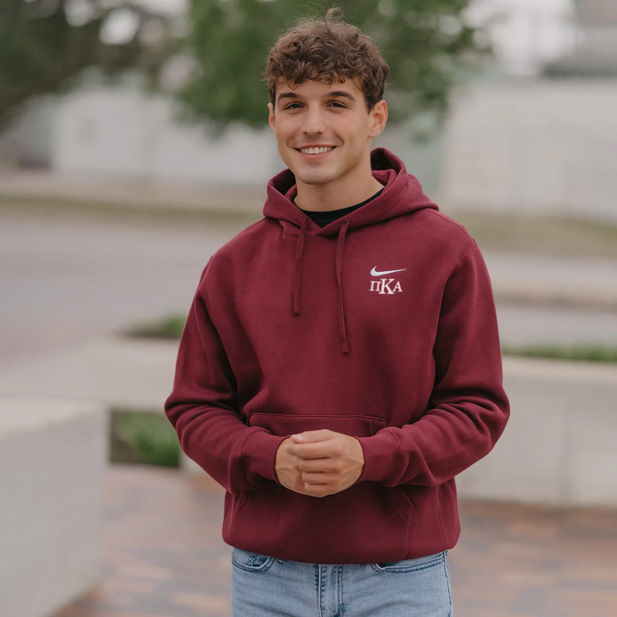 Pike Nike Embroidered Hoodie - Image 5