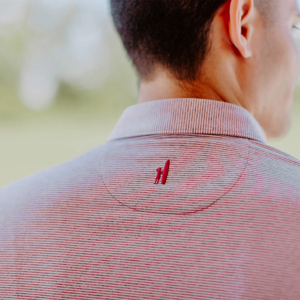 PIKE Personalized Johnnie-O Striped Polo - Image 4
