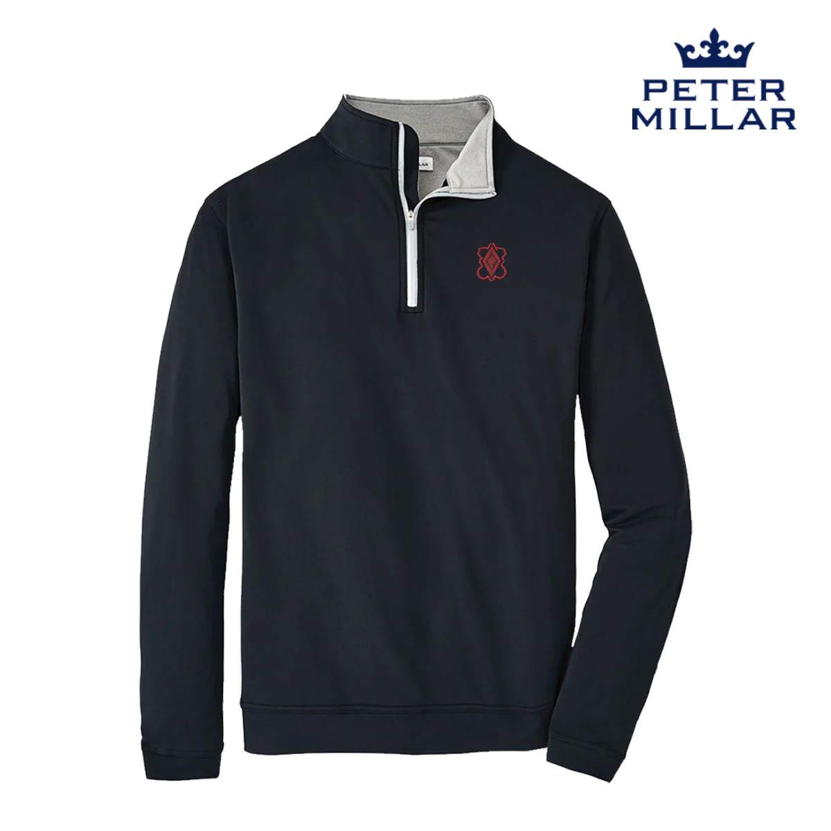 Pike Peter Millar Quarterzip With Symbol - Image 3