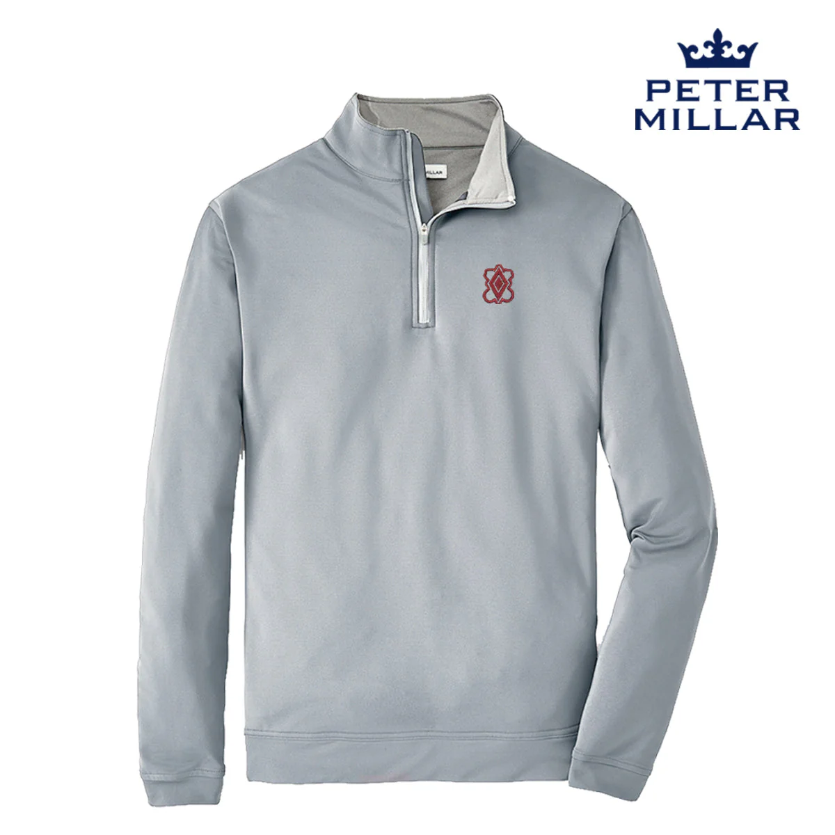 Pike Peter Millar Quarterzip With Symbol - Image 4