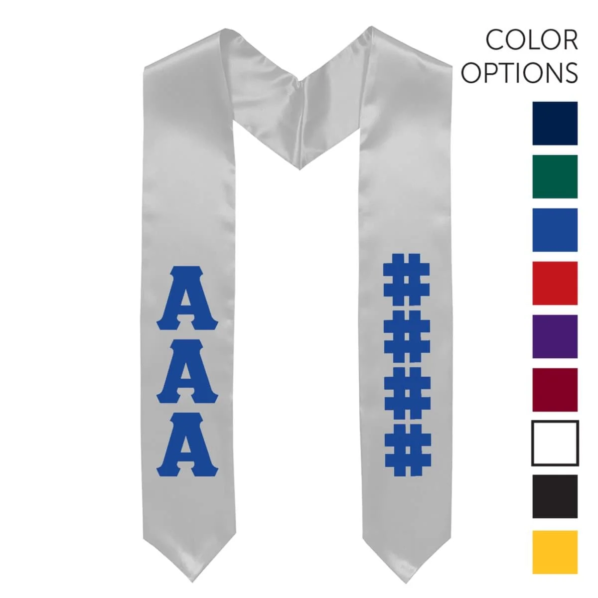 Pike Pick Your Own Colors Graduation Stole - Image 48
