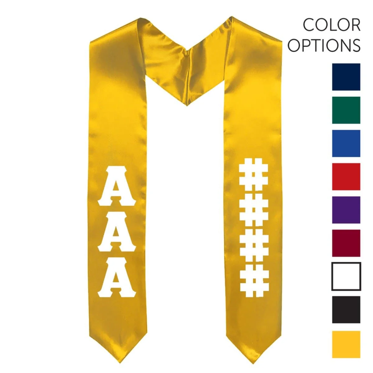 Pike Pick Your Own Colors Graduation Stole - Image 49