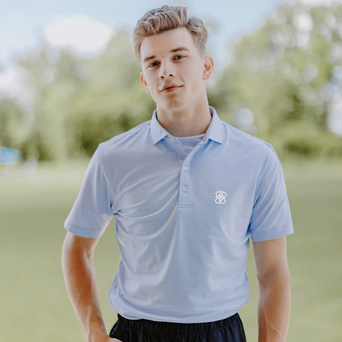 PIKE Johnnie-O Striped Polo - Image 3
